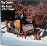 Ray Charles - Spirit Of Christmas [ vinil, LP ] muzica de Craciun, rhythm &amp; blues _ NM / NM _ CBS, Olanda, 1985