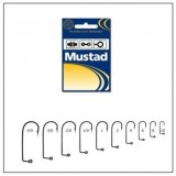 Carlig negru nichel pentru twister Mustad 100buc/plic (Marime Carlige: Nr. 5/0)