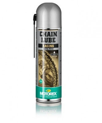 Spray ungere lant MOTOREX Chainlube Racing MTR 302336, volum 500 ml, cu teflon, alb foto