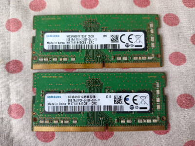 Memorie Ram Samsung 16GB ( 2 x 8 GB ) 2400Mhz DDR4 Laptop. foto
