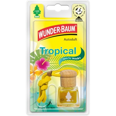 Odorizant auto, sticluta, Wunder - Baum, tropical, 4.5 ml foto
