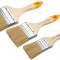 Set de 3 pensule pentru vopsit cu maner din lemn, 2&quot;, 3&quot;, 4&quot;