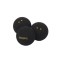 Set mingi squash KARAKAL punct dublu galben, 3 bucati