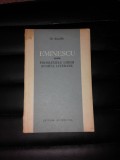 EMINESCU DESPRE PROBLEMELE LIMBII ROMANE LITERARE - GH. BULGAR