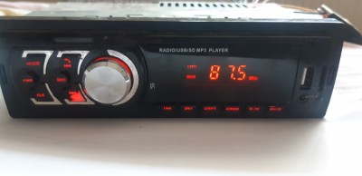 Radio MP3 auto cu USB, SD card, Bluetooth foto