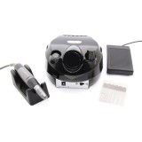 Pilă electrică manichiură și pedichiură BEE NAILS, 202D, cu display, 65w, 45000 rpm, negru