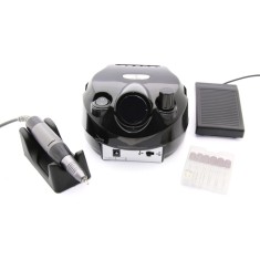 Pilă electrică manichiură și pedichiură BEE NAILS, 202D, cu display, 65w, 45000 rpm, negru