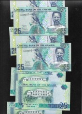 Gambia 25 dalasis 2006 (13) unc pret pe bucata