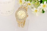 GENEVA Ceas dama Quartz, Geneva Contena, Queen Auriu