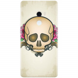 Husa silicon pentru Xiaomi Mi Mix 2, Skulls And Roses