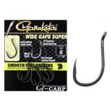 Carlige Gamakatsu G-Carp Wide Gape 10 buc (Marime Carlige: Nr. 4)