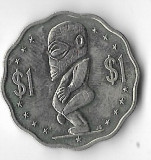 Moneda 1 dollar 1987 - Cook