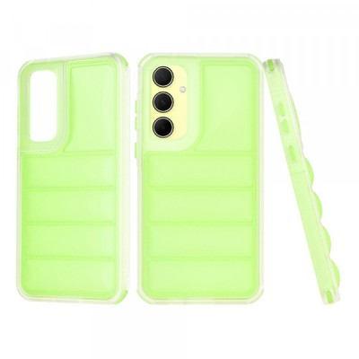 Husa pentru Samsung Galaxy A35 5G A356, Techsuit, Wave Shield, Verde foto
