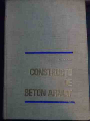 Constructii De Beton Armat - A. Mihul ,546934 foto