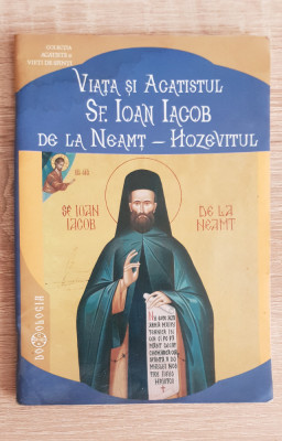 Viața și Acatistul Sf. Ioan Iacob de la Neamț, Hozevitul foto