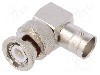 Conector {{Tip conector}}, 50&Omega;, {{Subtip conector}}, aurit, TELEG&Auml;RTNER - J01004A0617