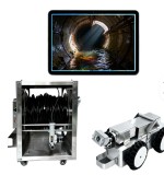 Robot Profesional Inspecție Conducte 260 mm &ndash; CCTV PAN/TILT, Cablu 200 m