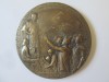 Rara! Medalie Austro-Ungaria: Viribus Unitis,60 ani de domnie Franz Josef 1848-1908,diametrul=85 mm,greutate=198 grame!, Europa