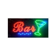 Reclama LED - BAR - de interior, 48 x 25cm