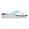 Slapi Crocs LiteRide Flip Albastru - Ice Blue/Almost White