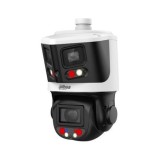 Camera rotativa Dahua Speed dome IP panoramic 8MP+4MP, lentila 2.8mm si 5-25mm, IR 70m, 10x, STARVIS, microfon, difuzor, Smart Tracking, PoE+ - SDT3E4