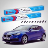 Cumpara ieftin Ștergătoare Seat Leon KL1 2019-prezent | Set Față Flat &ndash; TeamCar&reg;