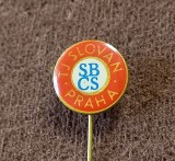 Insigna fotbal - TJ SLOVAN PRAGA (Cehia)