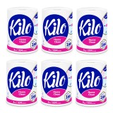 Set 6 Prosop de hartie Kilo Confort monorola, 3 straturi, 2004 foi, 6 kg, Don Pedro