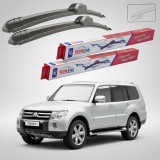 Cumpara ieftin Ștergătoare Mitsubishi Pajero IV (V8_W, V9_W) 2007-2021 | Set Față Flat &ndash; TeamCar&reg;