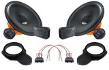 Pachet Difuzoare Auto Hertz Dieci DSK 165.3 VW Passat B6 B7 Fata, Upgrade Audio, 160W, Inele Adaptoare + Mufe