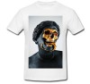 Tricou &quot; Emphasis principle of design sculpture &quot;