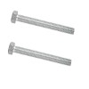 Set 50 suruburi cu cap hexagonal Foliv, M4 x 30 mm, otel inoxidabil, argintiu