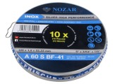 Set de discuri de tăiere 125mm x 22,23mm x 1,2mm - 10 bucăți