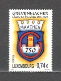 Luxemburg.2002 750 ani Charta drepturilor in Gravenmacher ML.215, Nestampilat