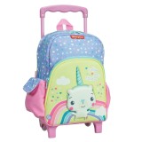 Cumpara ieftin Ghiozdan de gradinita tip troler cu 1 compartiment, Fisher Price, Unicorn