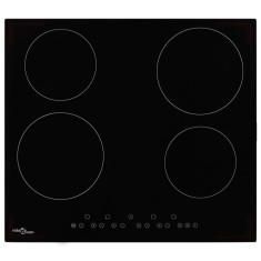vidaXL Plită ceramică cu 4 arzătoare, control tactil, 6000 W