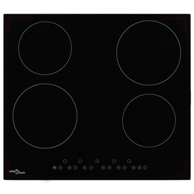 vidaXL Plită ceramică cu 4 arzătoare, control tactil, 6000 W 50784 foto