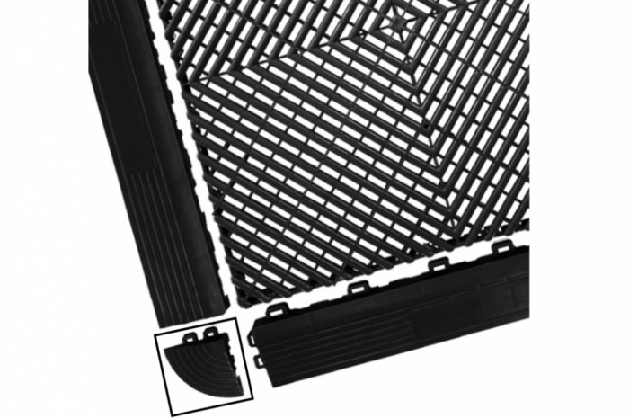 Colt Pardoseala Modulara Ventilata pentru Garaj Depozit Negru Performance AutoTuning