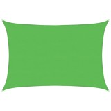 Cumpara ieftin Panza parasolar, verde deschis, 5x6 m, HDPE, 160 g/m&sup2;