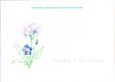 TSV$ - CARNET ANIVERSARE FILATELICA 1967 LP 649 FLORA CARPATINA MNH/** foto