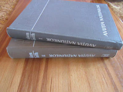 Adam Smith - Avutia natiunilor - 2 vol. foto