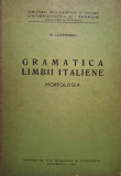Gramatica limbii italiene - Morfologia