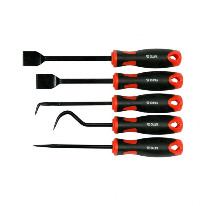 Set 5 carlige / raclete extras garnituri Yato YT-08422