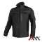 Jacheta de protectie din Bumbac Classic 100 Stretch Slim gri cu negru