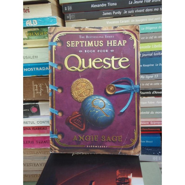 SEPTIMUS HEAP , BOOK FOUR , QUESTE , ANGIE SAGE