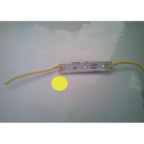 Modul 3 SMD 2835 12V lumina galbena Automotive TrustedCars