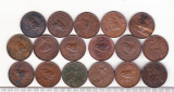 Bnk mnd Marea Britanie Anglia lot 17 monede diferite farthing, Europa