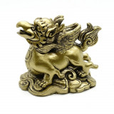 Statueta feng shui din rasina dragon - pasare 8cm