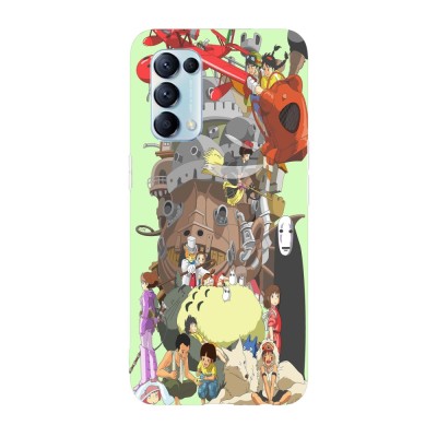 Husa compatibila cu Oppo Find X3 Pro model Studio Ghibli, Silicon, TPU, Viceversa foto