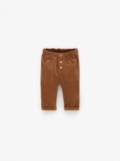 Pantaloni bebe cu nasturi Zara foto
